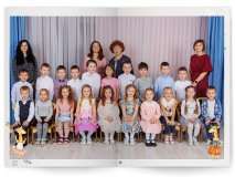Выпускной альбом для детского сада Жикафики на 10 разворотов Москва Санкт-Петербург заказать выпускной альбом Жуковский Раменское Некрасовка
